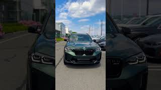 2024 BMW X3M Competition Malachite Green Metallic shorts dreamcars goals motivation bmw viral [upl. by Marten]