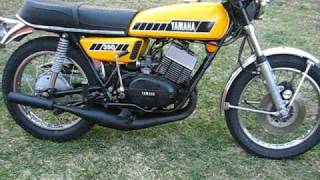 1974 Yamaha RD 350 [upl. by Ahsiekat]