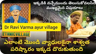 ఆయుర్వేద డారవివర్మ గారి ethnic village చూద్దాం రండి ॥ DrRavivarma ethinic village tour॥Saripalli [upl. by Juanne]