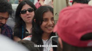 Le 24 juillet 2024 le relais de la flamme olympique est passé à Courbevoie [upl. by Nennahs]