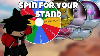 World of Stands but We Spin for Our Stand [upl. by Arral]