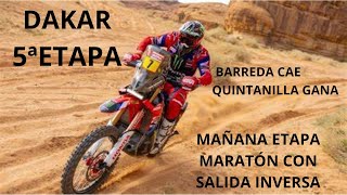 DAKAR  5ª ETAPA [upl. by Dieball]