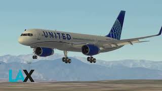 United Boeing 757 Landing  Infinite Flight [upl. by Eceerehs]