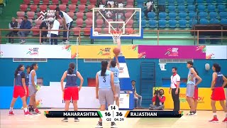 Basketball Under 17 Girls  Maharashtra Vs Rajasthan  Khelo India Youth Games 2020 [upl. by Stier]