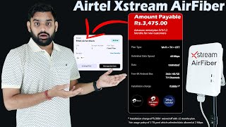 Airtel Xstream AirFiber Rs 699 Plan For 5 Month Details  Airtel Xstream AirFiber Cheapest Plans [upl. by Eseneg]