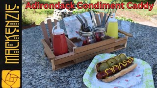 Adirondack Condiment Caddy [upl. by Ahsilrae]