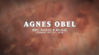 Agnes Obel LIVEBBC RADIO 6 MUSIC United Kingdom Oct13th 2016 AUDIO [upl. by Moazami]