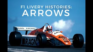 F1 Livery Histories ARROWS [upl. by Atik708]