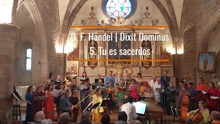 CHŒUR amp ORCHESTRE  MARCILLAC  08 09 24 Händel  Tu es sacerdos [upl. by Firooc]