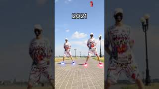 SIMPAPA POLYUBILA dance 2018 vs 2021🔥🔥 [upl. by Eerrehc]