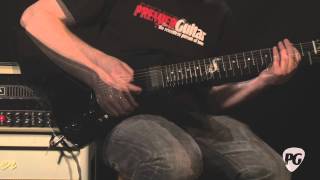 Video Review  ESP Guitars James Hetfield Snakebyte Guitar [upl. by Africah236]