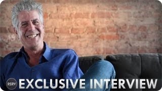 Anthony Bourdain Exclusive Interview  On The Table  Reserve Channel [upl. by Mozart]