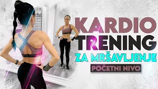 10 minuta  tabata kardio trening za MRŠAVLJENJE vežbe za početnike [upl. by Fonseca850]