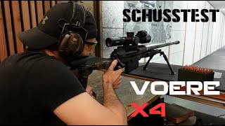 Voere X4 338 Lapua Magnum  Schusstest 300 Meter [upl. by Koppel]