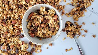 Easy and Healthy Granola Recipe [upl. by Htims]