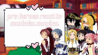 mha pro heroes react to madoka magica as transfer students  2x speed  MHA  PMMM [upl. by Horgan]