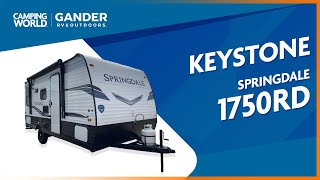 2022 Keystone Springdale 1750RD  Travel Trailer  RV Review Camping World [upl. by Anoit]