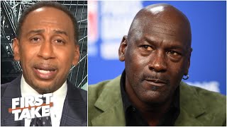 Stephen A We owe Michael Jordan so much gratitude for paving the way for NBA players  First Take [upl. by German201]