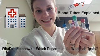 Phlebotomy amp Laboratory Blood Tubes Explained [upl. by Stedt]