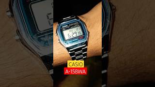 Casio a158wa watch ⌚ trending youtubeshorts casio love live shorts viralvideos shortsviral [upl. by Hoseia715]