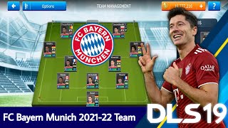 FC Bayern Munich 202122 Team  DLS 19 [upl. by Kcirdahc307]