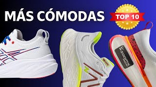 Descubre Las 10 Zapatillas MÁS CONFORTABLES del 2024 ⭐ [upl. by Dianuj]