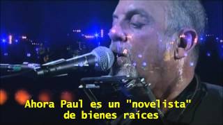 Billy Joel  Piano Man Live Subtitulada en Español [upl. by Stan]