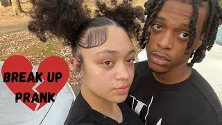 BREAK UP PRANK on BOYFRIEND Fail [upl. by Annaiel]