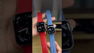 44mm vs 40mm Apple Watch Size Comparison apple smartwatch applewatch comparison watch tech [upl. by Yraeht]