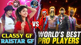 Raistar amp Classy GF vs Worlds Best Pro Players  Must watch Who will win [upl. by Couchman443]