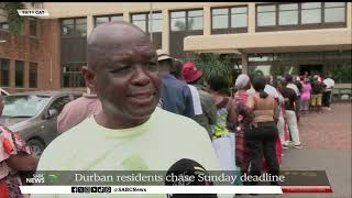 Prepaid Meters  Durban residents chase November 24 deadline [upl. by Altman575]