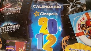 Calendario Cinepolis Año 2012 [upl. by Gniliem]