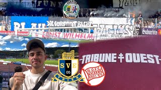 4LIGA  LEIDENSCHAFT PUR🔥😍  EINTRACHT TRIER vs KICKERS OFFENBACH  Stadionvlog [upl. by Arytahs]