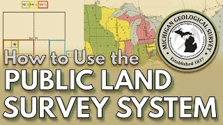 How to Use the Public Land Survey System [upl. by Nilhtac]