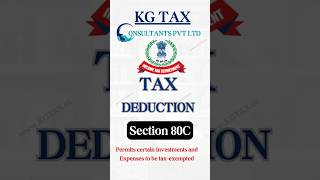 Deduction under section 80C  Section 80C of income tax act  Deduction under chapter vi a [upl. by Tenaej]