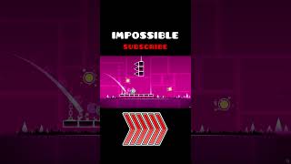 Geometry Dash IMPOSSIBLE level shorts deluxe12 [upl. by Leilah]