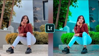 Lightroom blue and green tone photo editing mobilepreset download free [upl. by Mattland]