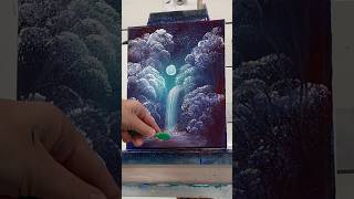 FOREST DREAMS acrylic Shorts full tutorial on my channel [upl. by Ttergram209]