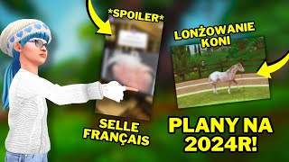 SPOILER SSO KONIE SELLE FRANCAIS  NOWA MOZLIWOŚĆ PRACY Z KOŃMI 2024r [upl. by Halland]