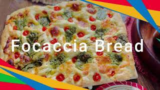 How to bake focaccia bread [upl. by Selby760]