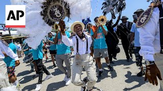 New Orleans Jazz and Heritage Festival 2024 kicks off [upl. by Aridnere]