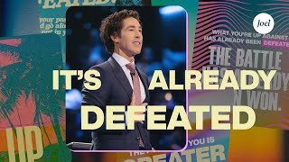 Its Already Defeated  Joel Osteen [upl. by Ohnuj705]