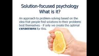 Solutionfocused psychology in schools [upl. by Eynobe]