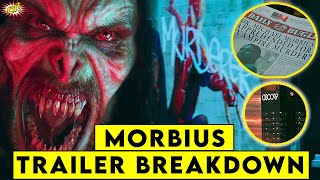 Morbius Trailer Breakdown  Every Detail You Missed  ComicVerse [upl. by Klehm]