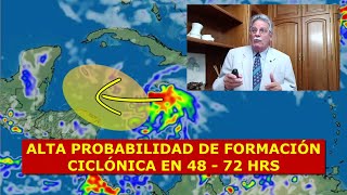 ALTA PROBABILIDAD DE FORMACIÓN CICLÓNICA EN EL CARIBE OCCIDENTAL MAR 12 NOV 24 [upl. by Skyler791]