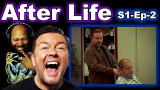 After Life Season 1 Episode 2 Reaction [upl. by Genovera]