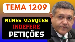 TEMA 1209 APOSENTADORIA ESPECIAL DOS VIGILANTES Ministro Nunes Marques se Manifesta em Petições [upl. by Nedyah74]