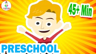 FUN PRESCHOOL LEARNING for KIDS Learn ABCs Colors Feelings Opposites Phonics amp More [upl. by Adnarahs]