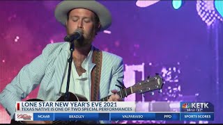 Lone Star NYE Behind the scenes with Ryan Berg native Texan on The Voice [upl. by Aissila]