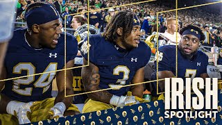 Irish Spotlight Detailed Dependable Disciplined  Game 8 vs Southern Cal  Notre Dame Football [upl. by Rennie]